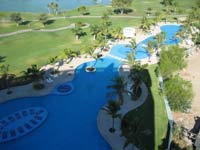 View of Pool from Top floor